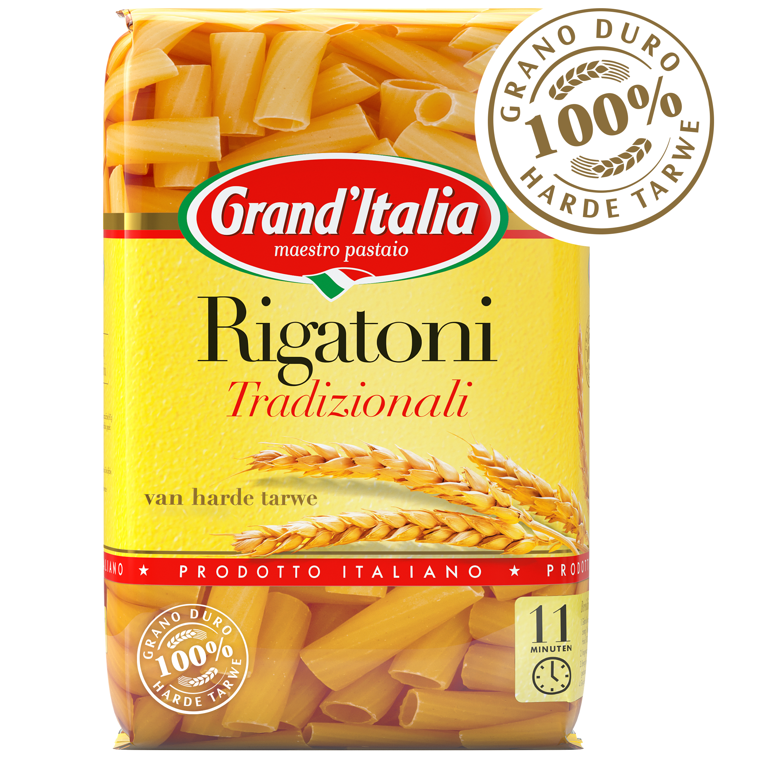 Pasta Rigatoni Tradizionali 500g claim Grand'Italia